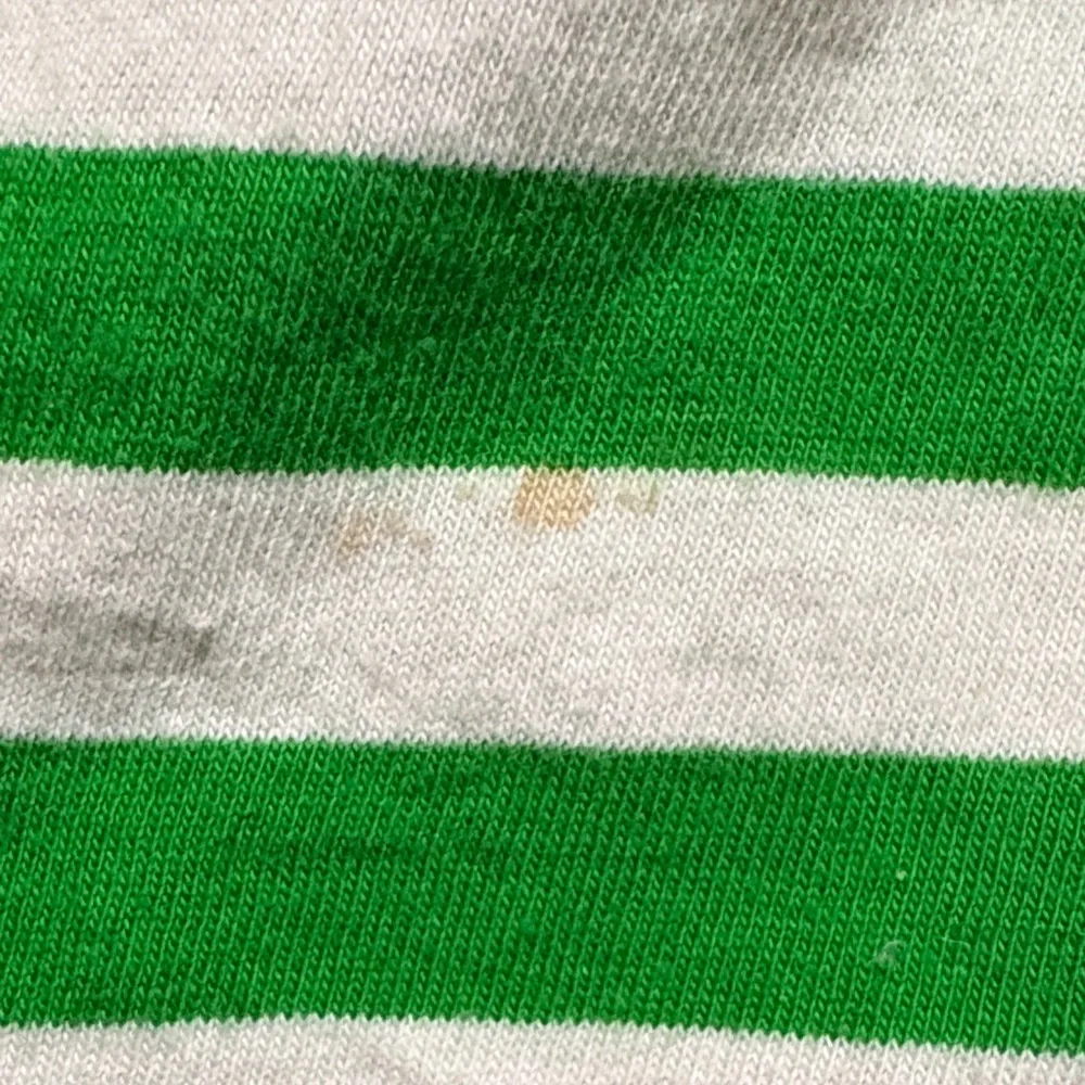 Ralph Lauren Green and White Striped Tee - Picture 4 of 5